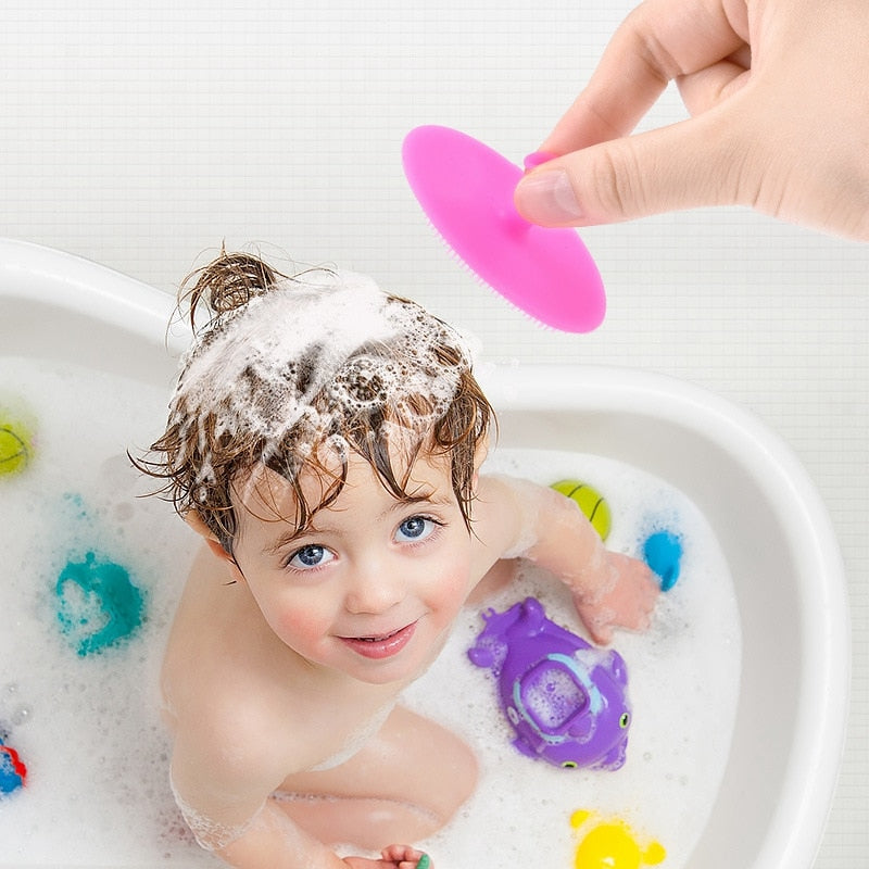 Baby Silicone Shampoo Brush