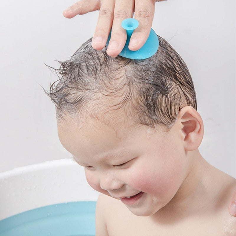 Baby Silicone Shampoo Brush