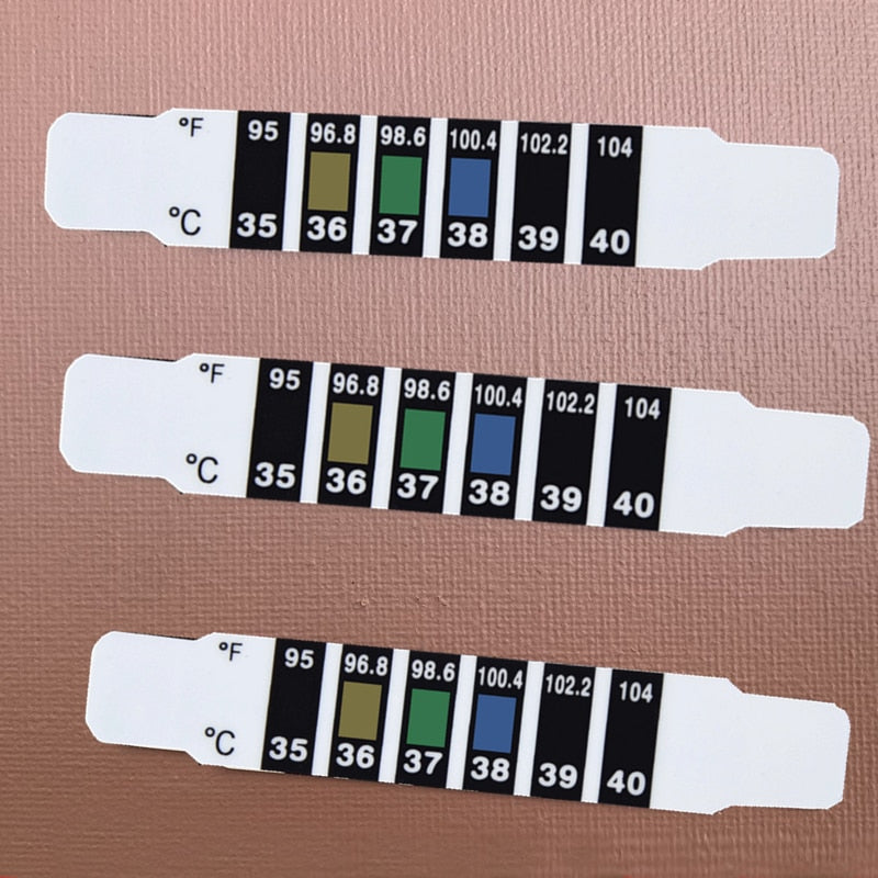 Forehead Temperature Strip