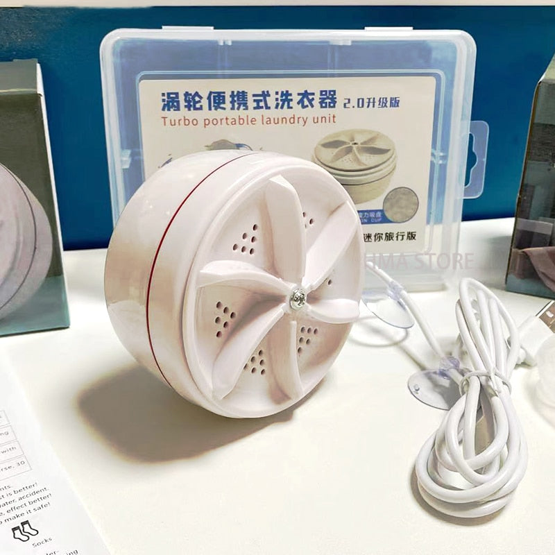 Portable Turbo Ultrasonic Washing Machine