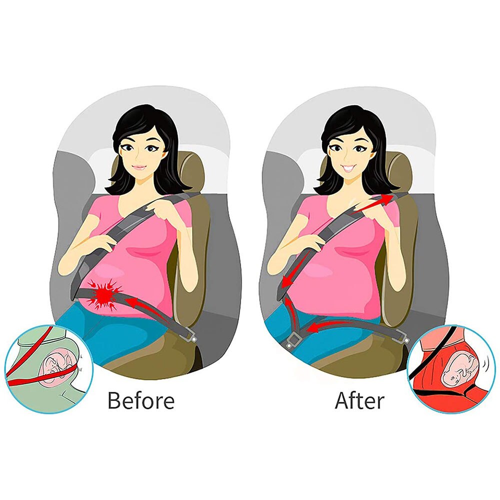 Pregnancy Seat Belt Redirector