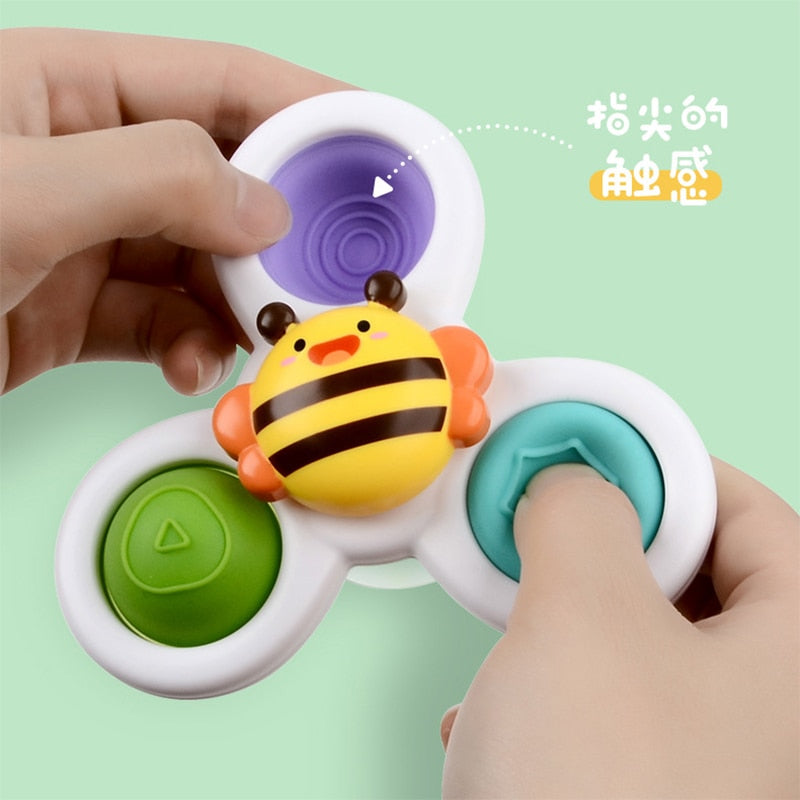 3Pcs Baby Spin and Pop Sensory Toys