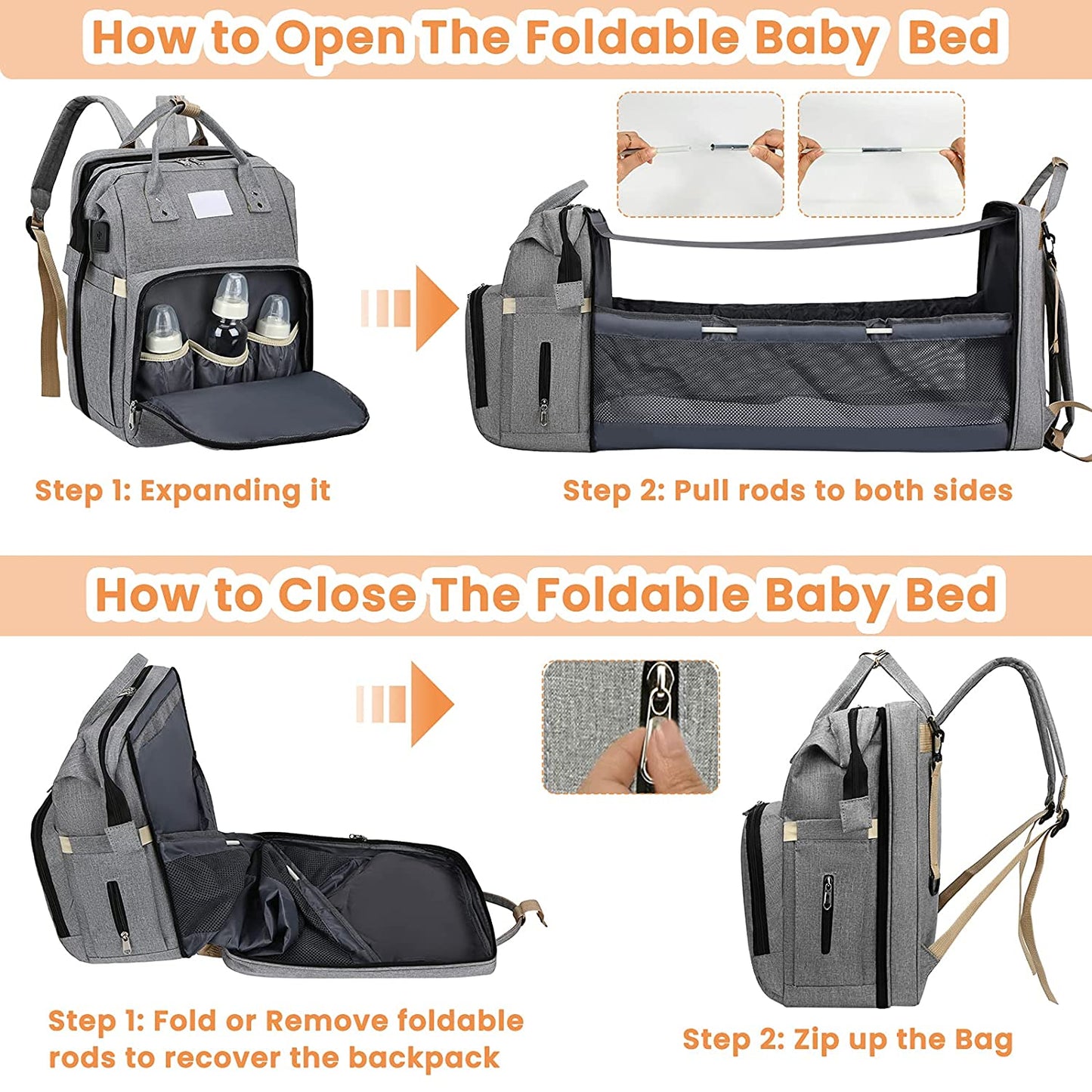 Multifunctional Mommy Bag