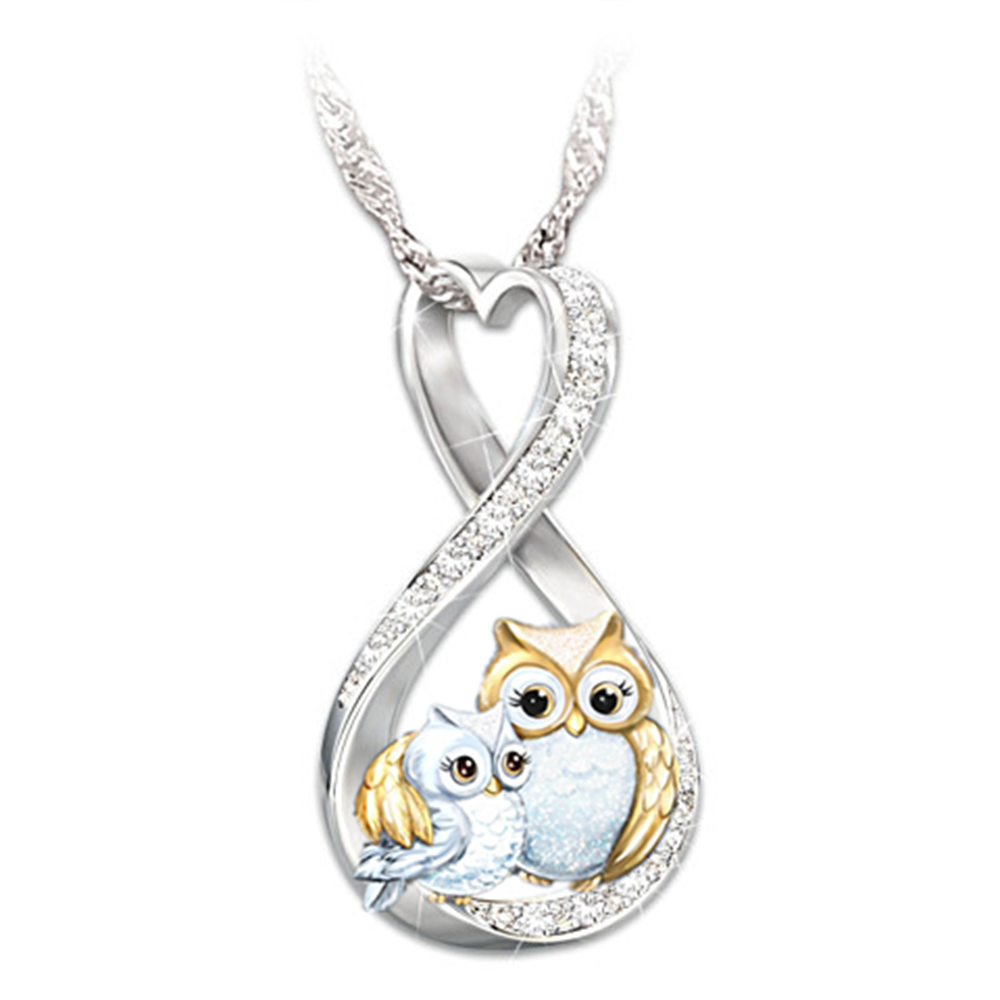 Infinity Owl Necklace