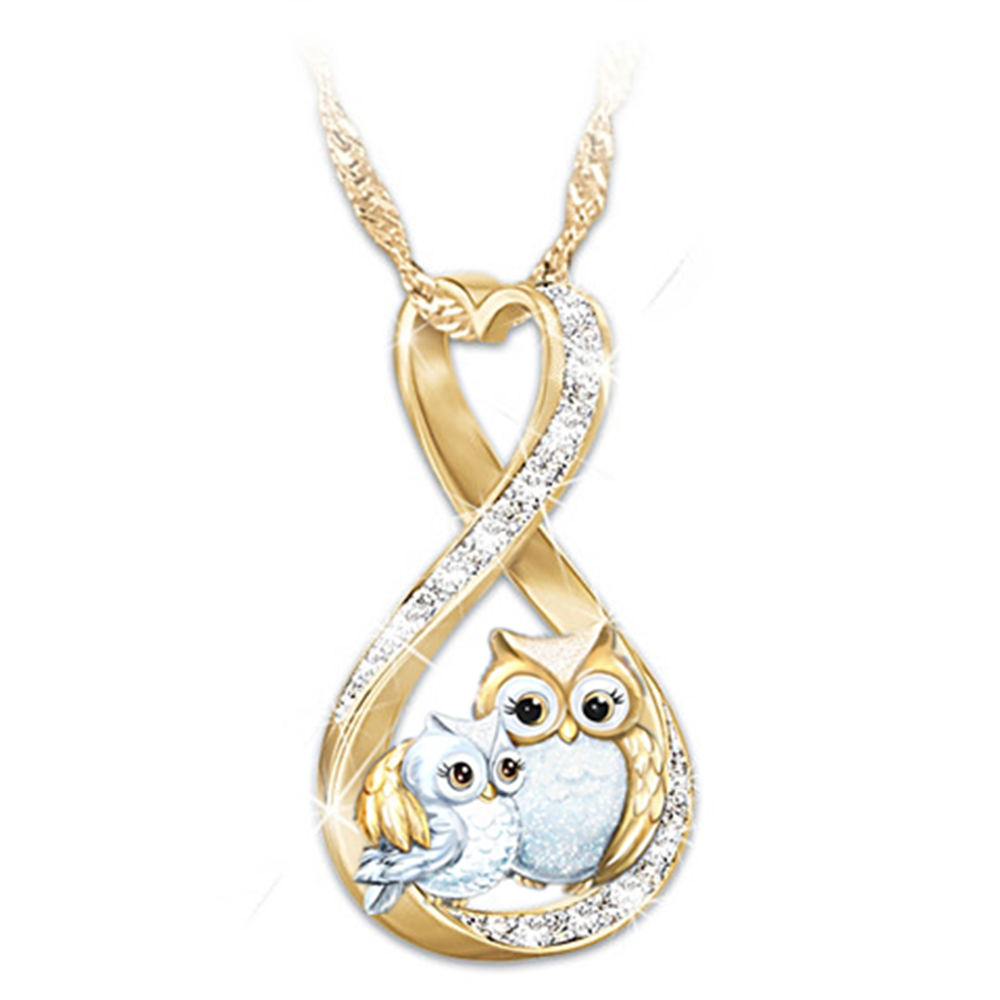 Infinity Owl Necklace