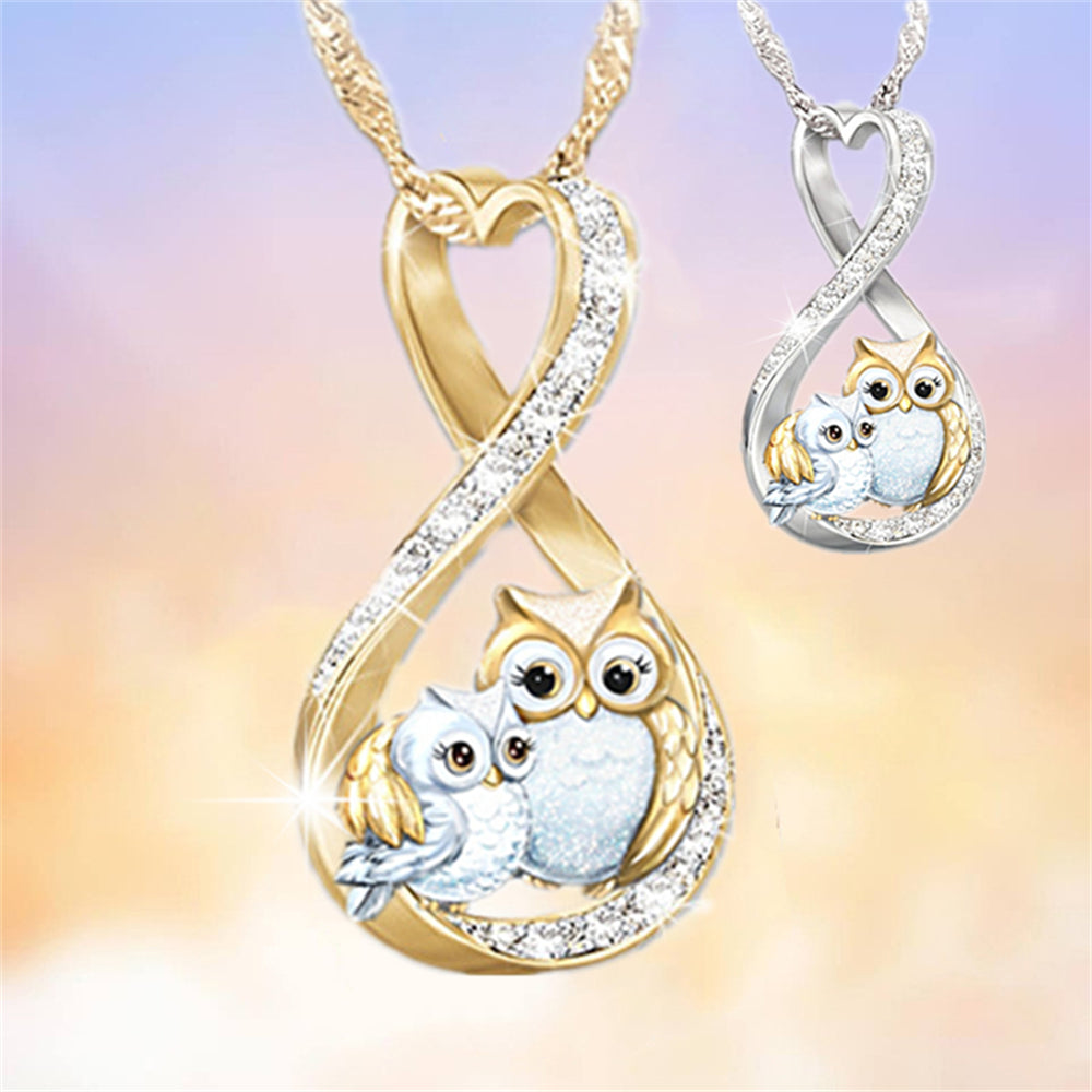 Infinity Owl Necklace